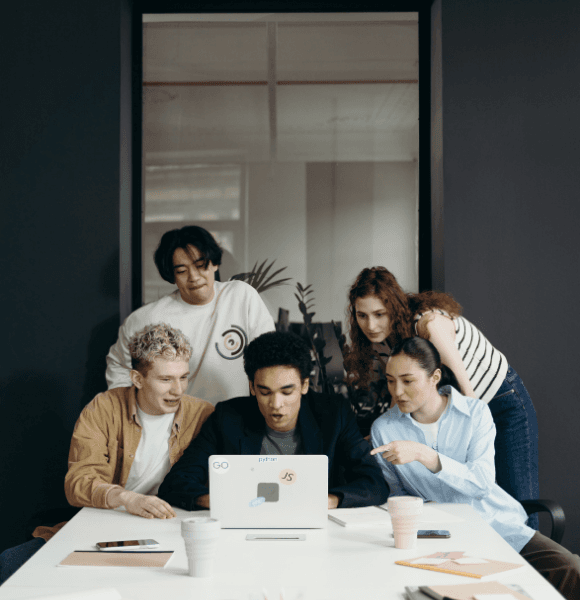 Group of 5 People
