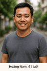 Anh Hoàng Nam, 41 tuổi